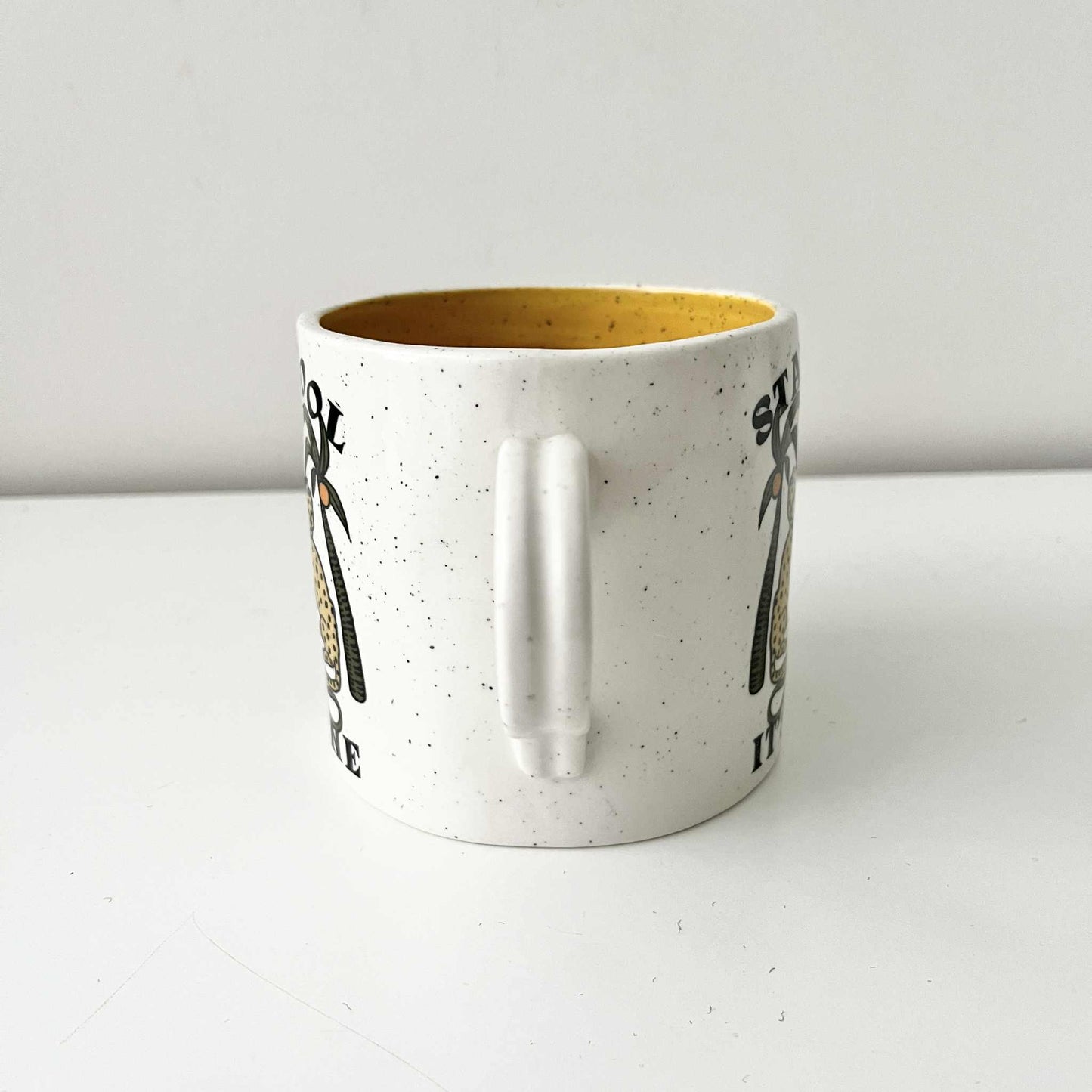 Real Fun, Wow! x Anthropologie Tiger Mug – 16 oz Sold-Out Stoneware Art Piece