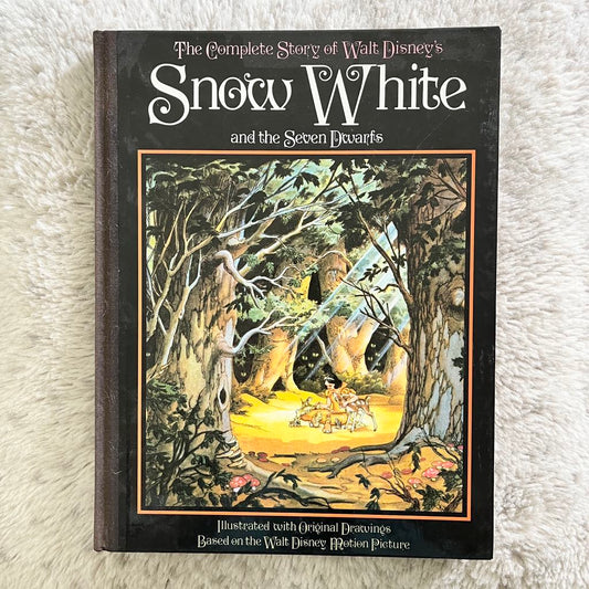Vintage '87 The Complete Story of Walt Disney's Snow White, 50th Anniv. Edition